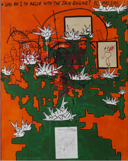 Keith Tyson - Studio Wall Drawing: May 12th 2001 Who am I to argue…